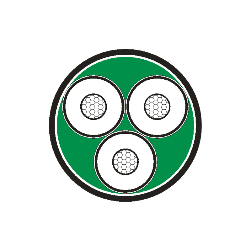 Nominal Gerilim 3.6/6kV -26/35kV için XLPE İzoleli Güç Kablosu