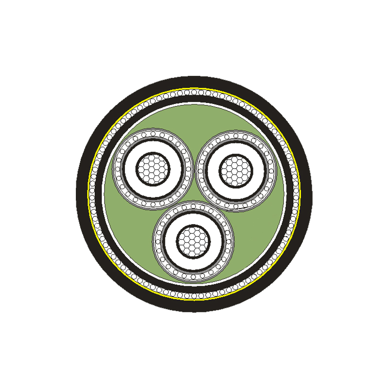 Nominal Gerilim 3.6/6kV -26/35kV için XLPE İzoleli Güç Kablosu
